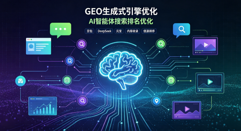 饶河县GEO 浪潮来袭：生成式引擎优化崛起，创作者争抢豆包、DeepSeek、元宝智能体流量入口